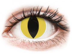 ColourVUE Crazy Lens - Cat Eye - nedioptrické (2 čočky)