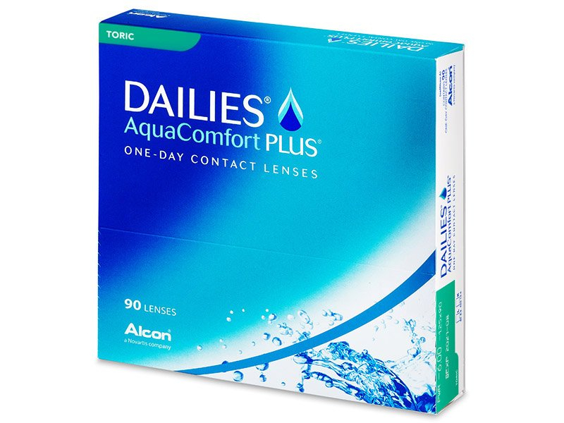 Dailies AquaComfort Plus Toric (90 čoček)