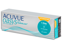 Acuvue Oasys 1-Day with HydraLuxe for Astigmatism (30 čoček)