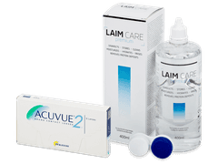 Acuvue 2 (6 čoček) + roztok Laim-Care 400 ml