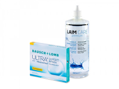 Bausch + Lomb ULTRA for Presbyopia (3 čočky) + roztok Laim-Care 400 ml