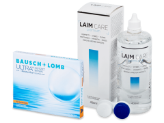 Bausch + Lomb ULTRA for Astigmatism (3 čočky) + roztok Laim-Care 400 ml