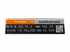 Proclear® multifocal toric měsíční čočky (3 ks) | Alensa.cz