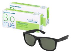 Biotrue ONEday (2x 30 čoček) + sluneční brýle Alensa ZDARMA