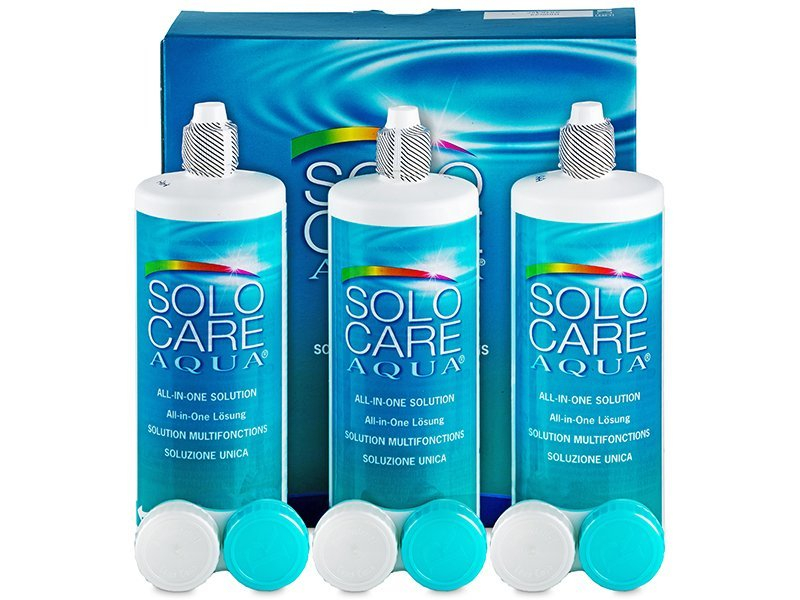 Roztok SoloCare Aqua 3 x 360 ml 